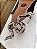 Broche Cobra Com Strass Roxa - Imagem 1