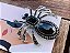Broche Aranha Glam Preta - Imagem 4