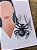Broche Aranha Glow Lilás - Imagem 2