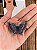 Broche Borboleta Prateada azul - Imagem 1