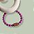 Colar Bubble Magenta - Imagem 1