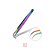 Pinça curva para aplicação extensão de cílios multicolor - Imagem 1