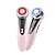 Massageador facial elétrico anti envelhecimento com led rosa - Imagem 2