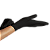 Luva descartavel em látex preta black (com pouco pó) - UniGloves - Imagem 2