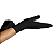Luva descartavel em látex preta black (com pouco pó) - UniGloves 1.000un - Imagem 2