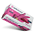 Luva descartavel rosa pink com pouco pó UniGloves 1000un - Imagem 3