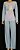 Modelagem Pijama Longo Feminino Adulto P-M-G - Imagem 1