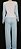 Modelagem Pijama Longo Feminino Adulto P-M-G - Imagem 2