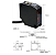 SENSOR FOTOELETRICO DIFUSO RETANGULAR EK51-D2M4 NA+NF 24-240V AC/DC CABO 2m 5 fios - Sn 2m - AOTORO - Imagem 4