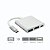 Cabo MD9 USB‑C para HDMI + USB 3.0 + USB‑C Branco – Plug&Play 4K, Ideal para Notebooks & MacBooks - Imagem 3
