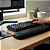 Apoio de Pulso em Gel Preto para Teclado – Conforto Ergonômico, Base Antiderrapante - Imagem 2