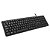 Teclado Abnt2 Multmídia Preto C3tech Com Fio Usb Ergônomico KB-M10BK - Imagem 2