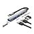 Hub C3Tech USB‑C 3.0 5 Portas – 1x USB‑C + USB‑3.0, Plug and Play, Ideal para Notebooks & Escritório - Imagem 3
