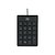 Teclado Com Fio Numérico Tecla 000 Preto Multi - Tc227 - Imagem 1