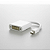 Adaptador Mini DisplayPort Macho para DVI Fêmea 15cm Conexão de Vídeo Full HD - Imagem 3