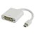 Adaptador Mini Displayport Macho X Dvi Femea 15cm - Imagem 1
