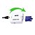 Mini Conversor VGA F + P2 para HDMI F com Cabo USB de Alimentação - Imagem 3