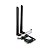Placa de Rede Wireless AC1200 PCIe com Bluetooth T5E Dual Band 2.4GHz 5GHz para Desktop Antena Externa - Imagem 4