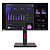 Monitor 27 Lenovo ThinkVision P27q-30 QHD 2560x1440 IPS HDMI DisplayPort USB Hub Ajuste Altura Pivô VESA 63A2GAR1US - Imagem 1