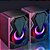 Caixa de Som Gamer Knup KP RO800 RGB 6W RMS USB P2 Para Computador Notebook - Imagem 2