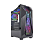 Gabinete Kmex Warlock A1D4 Gamer RGB Sem Fan Design Moderno - Imagem 4