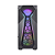 Gabinete Kmex Warlock A1D4 Gamer RGB Sem Fan Design Moderno - Imagem 3