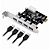 Placa PCI-E USB 3.0 4 Portas Dex DP-43 5Gbps SuperSpeed - Imagem 4