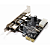 Placa PCI-E USB 3.0 4 Portas Dex DP-43 5Gbps SuperSpeed - Imagem 2