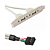 Cabo Adaptador Espelho Traseiro 2 Portas USB Bracket Header - Imagem 2
