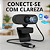 Webcam Full HD 1920x1080 USB Plug and Play Compact Design - Imagem 2