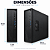 Gabinete Kmex GM-01TD Micro ATX com Fonte TFX 300W e USB 3.0 - Imagem 6