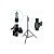 Tripé Pedestal Oberon OR-PL21SC 2,10m Webcam e Ring Light - Imagem 2