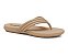 Chinelo Comfortflex Linha Conforto Feminino CAQUI - Imagem 2