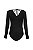Body Slim Manga Longa | Preto - Imagem 1