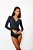 Body Slim Manga Longa | Preto - Imagem 2