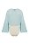 Body Blusa Plissada | Azul - Imagem 3