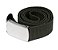 Cinto Nylon PRETO Fivela Duas Garras PRATA - Imagem 1