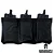 Porta Carregador Fuzil 556 Triplo Canguru PRETO Comanfy - Imagem 1