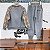 Conjunto Infantil Masculino Burberry - Imagem 2
