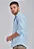 Camisa Manga Longa Slim Tricoline c/ Elastano Liso - Imagem 2