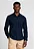 Camisa Manga Longa Slim Tricoline c/ Elastano Liso - Imagem 14