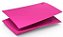 faceplate ps5 fat c/ leitor pink semi nova - Imagem 4