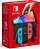 Nintendo Switch OLED Azul e Vermelho Neon Desbloqueado - Imagem 1