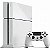 PlayStation 4 fat 500 branco semi-novo - Imagem 1