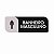 Placa Porta Sinalização Banheiro Masculino Acrílico - Imagem 10