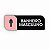 Placa Porta Sinalização Banheiro Masculino Acrílico - Imagem 13