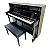 Piano Vertical com 88 Teclas Yamaha LX113 lx-113 t pe 2009 - Usado - Imagem 3