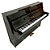 Piano acústico Vertical Yamaha LU90-PE lu90 pe lu90pe Preto 88 Teclas com Banco - Seminovo - Imagem 5