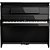 Piano Vertical Premium Roland LX-9-PE Polished Ebony - Imagem 1