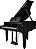 Piano De Cauda Digital Roland GP-9 PE Polished Ebony - Imagem 2
